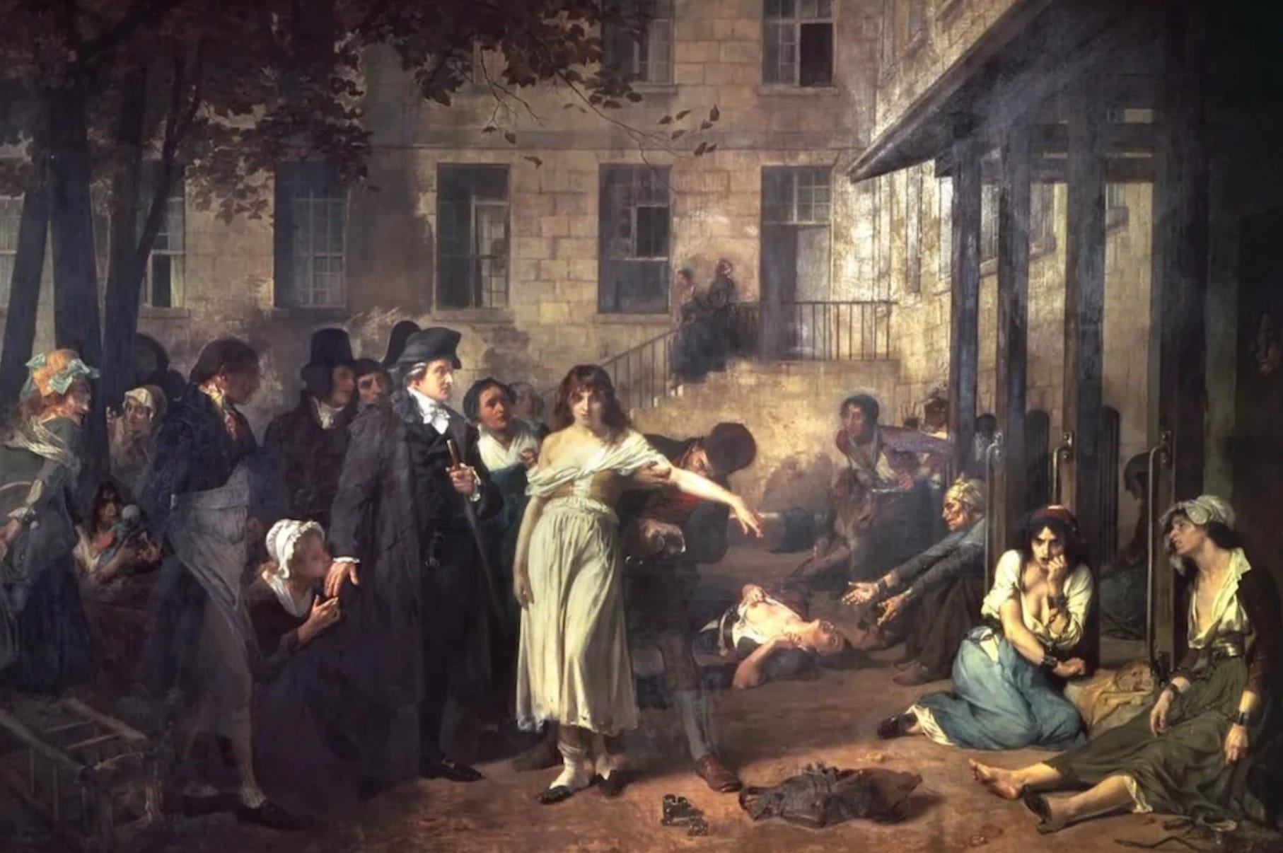 Pinel Freeing the Insane